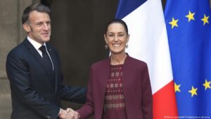 Sheinbaum recibe a Macron en el Palacio Nacional de México – DW – 07/11/2025