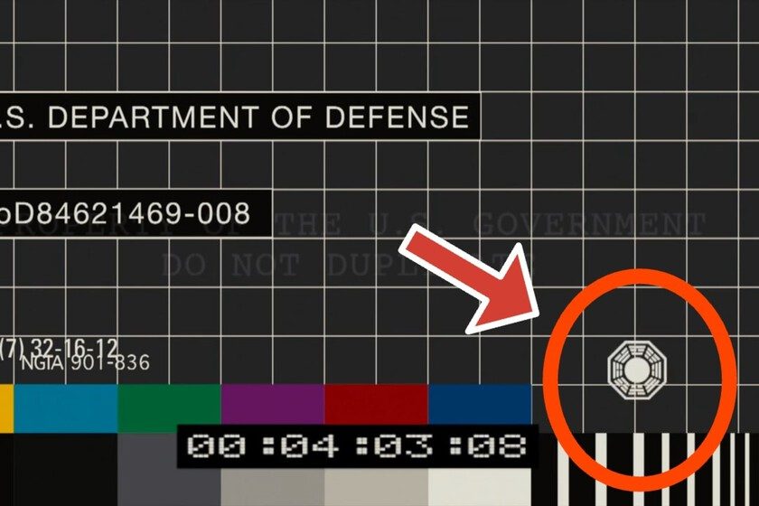 Si pausas Cloverfield (Monstruoso) a los 57 segundos, verás un logo que es gasolina para las teorías de los fans de Perdidos