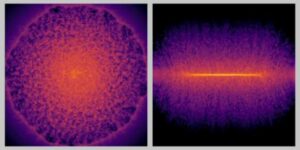 Simulación digital colosal de más de cien mil millones de estrellas