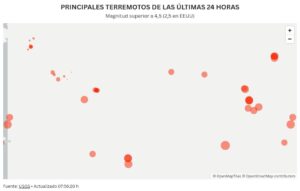 TERREMOTO ALMERÍA | Terremotos hoy, 1 de noviembre: consulta dónde ha habido sismos y su escala en España y resto del mundo, en tiempo real | elperiodico.com