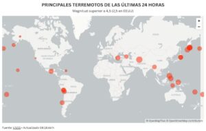 TERREMOTO ALMERÍA | Terremotos hoy, 3 de noviembre: consulta dónde ha habido sismos y su escala en España y resto del mundo, en tiempo real | elperiodico.com