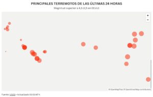 TERREMOTO ALMERÍA | Terremotos hoy, 7 de noviembre: consulta dónde ha habido sismos y su escala en España y resto del mundo, en tiempo real | elperiodico.com