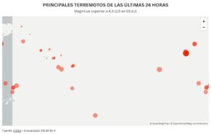 TERREMOTO ALMERÍA | Terremotos hoy, 9 de noviembre: consulta dónde ha habido sismos y su escala en España y resto del mundo, en tiempo real | elperiodico.com