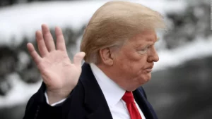 Trump admitió derrota electoral y dijo que su nombre no estaba en la boleta
