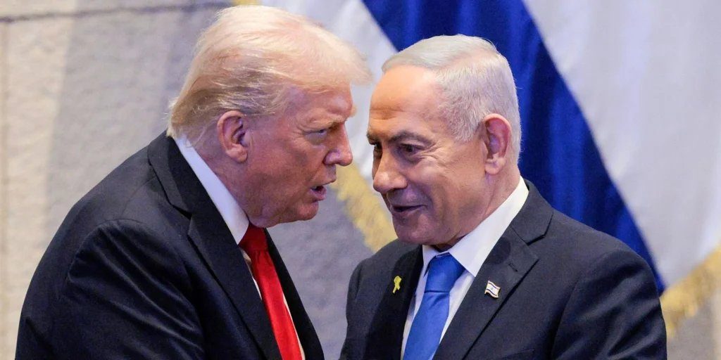 Trump pide por carta al presidente de Israel que indulte preventivamente a Netanyahu