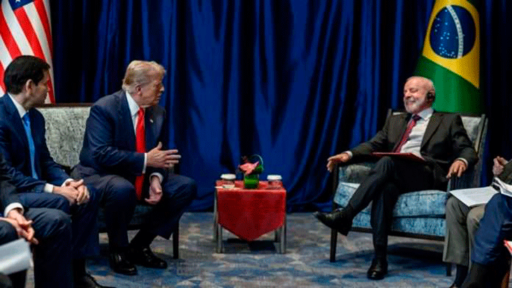 Trump retira aranceles de 40% a Brasil después de hablar con Lula