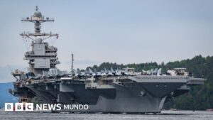 USS Gerald R. Ford: el mayor buque de guerra del mundo llega a América Latina y Maduro eleva la alerta militar en Venezuela