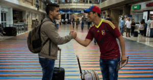 Venezolano emigra para ser tratado como ser humano y se encuentra con venezolano que se regresa para ser tratado como ser humano – El Chigüire Bipolar