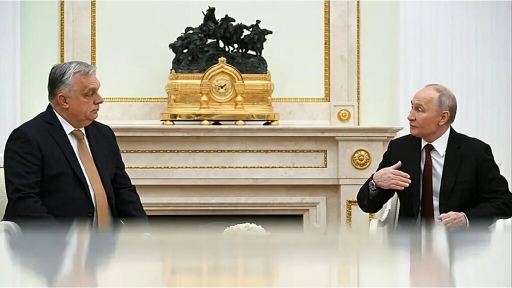 Vladimir Putin y Víktor Orbán acordaron que Budapest sea la sede para las negociaciones de paz con Ucrania