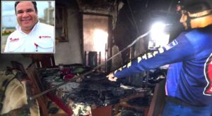 Voraz incendio en una vivienda deja un muerto en la COL