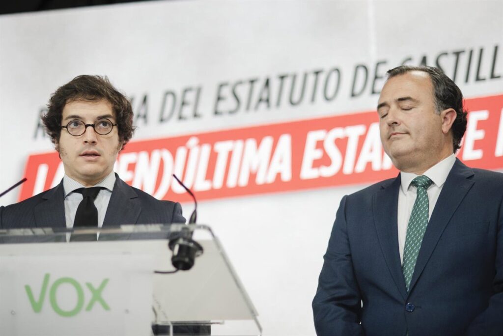 Vox ve como "otra estafa más del bipartidismo" el Estatuto de C-LM y adelanta su rechazo frontal en el Congreso