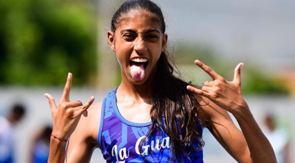 Waleska Ortiz Campeona Centroamericana Escolar en 400 metros