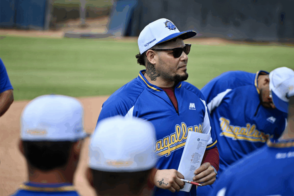 Yadier Molina regresó por la revancha como mánager del Magallanes