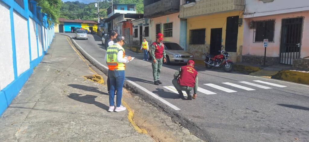 Zonas escolares son evaluadas para reforzar demarcación vial