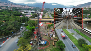 comenzaron las cimentaciones del viaducto ‘Caribe’, una de las obras clave del megaproyecto; será elevado y tendrá 17 apoyos