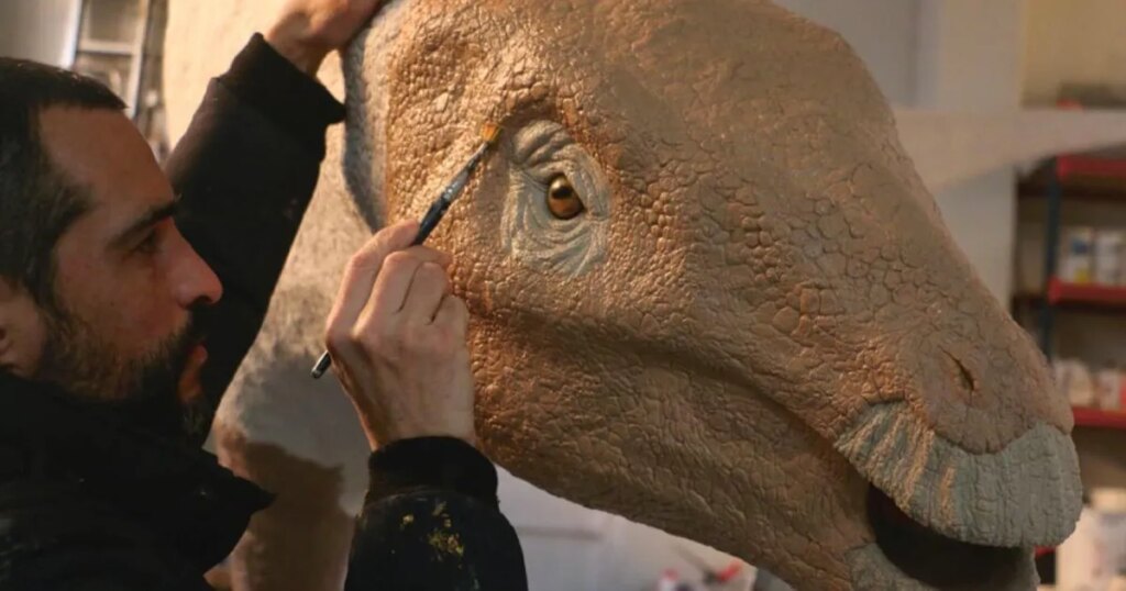 cuando la ciencia y el arte dan vida a los dinosaurios