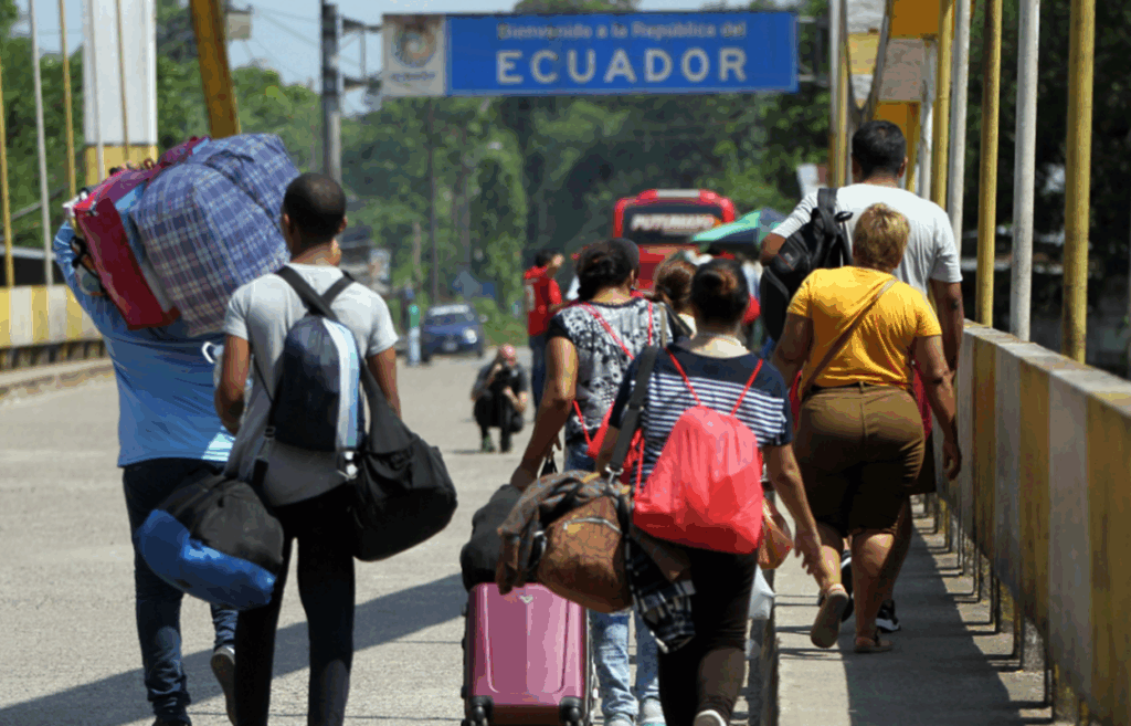 Ecuador venezolanos migrantes
