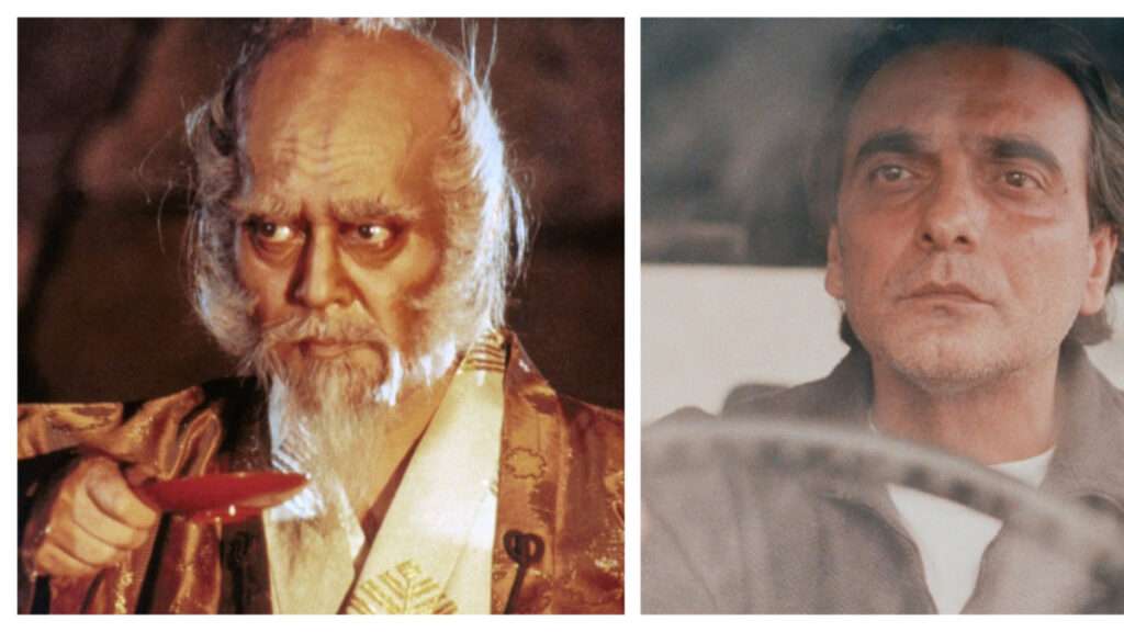el japonés Tatsuya Nakadai y el iraní Homayoun Ershadi