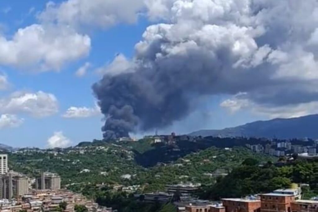 inspeccionan comunidades de Anzoátegui por incendio en petroquímica