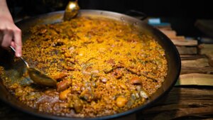 la costumbre por la que se servía el plato favorito de Franco