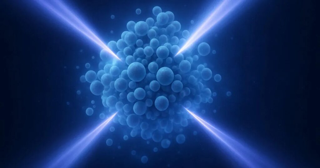 logran atrapar una molécula estable con luz ultravioleta por primera vez