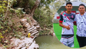 su padre falleció intentado salvarlo