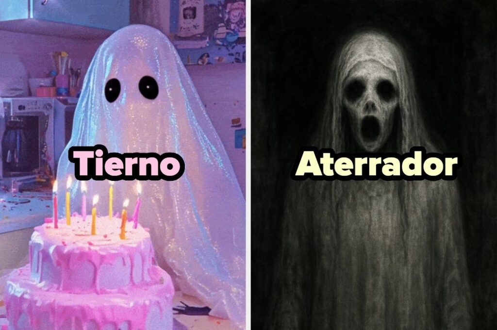 ¿Serías un fantasma tierno o aterrador?
