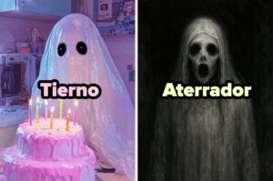 ¿Serías un fantasma tierno o aterrador?