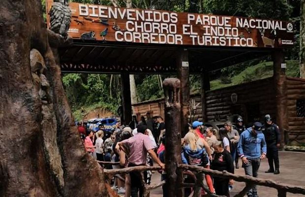 ​Chorro El Indio es un espacio recuperado para disfrute turístico
