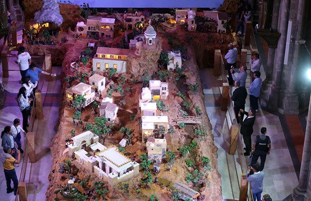 El pesebre "más grande de Sudamérica" desborda fe, creatividad y asombro en Quito