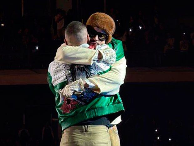 J Balvin sella en redes sociales reconciliación con Bad Bunny tras concierto en México