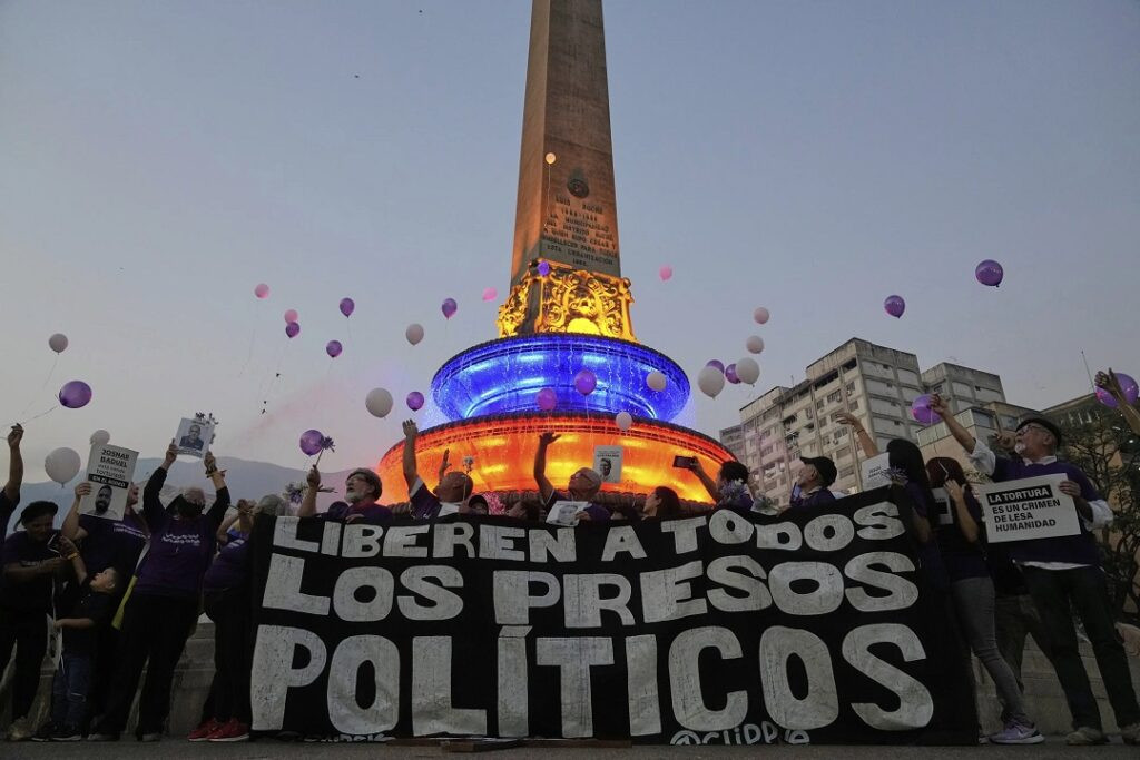 91 presos políticos padecen «enfermedades graves» en Venezuela