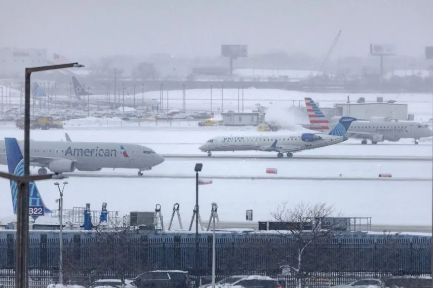 Aerolíneas cancelan más de 1.000 vuelos en EE.UU. por el clima invernal – Diario El Luchador