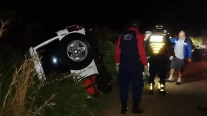Alcalde de Monagas sale ileso al sufrió accidente de tránsito
