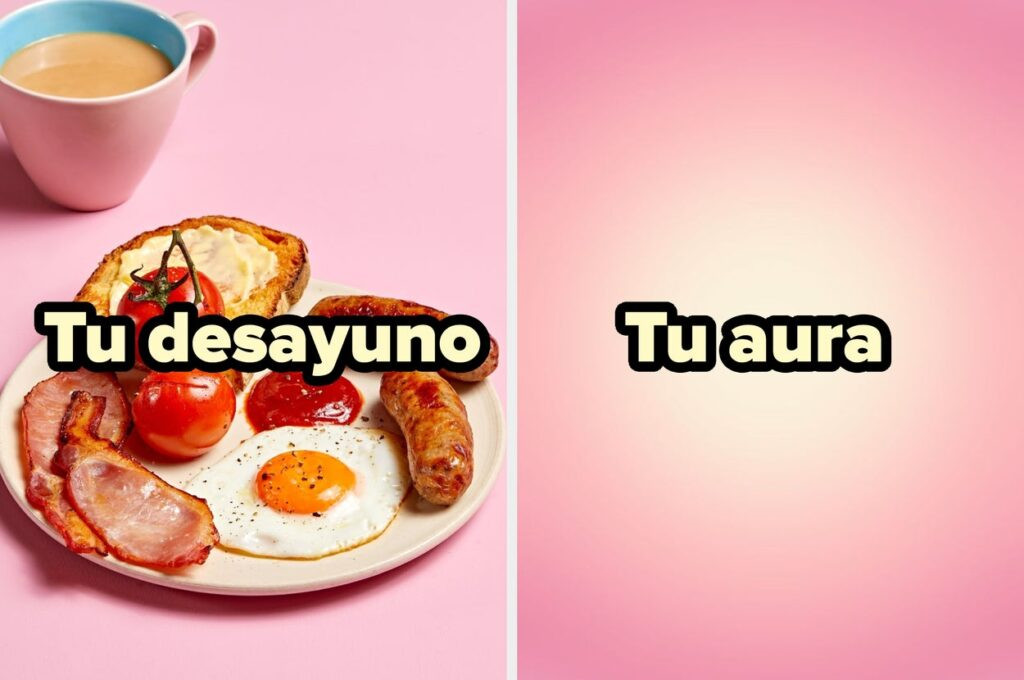 Arma tu desayuno y revelaremos tu aura mañanera