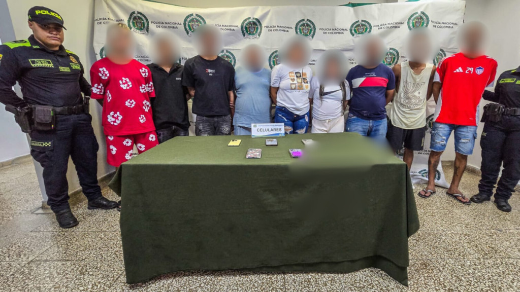 Así cayeron nueve integrantes de ‘Los Costeños M’ señalados de extorsión y sicariato en Barranquilla: acumulaban 68 anotaciones judiciales