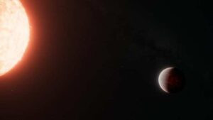 Atmósfera inesperada en un planeta cubierto por un mar de lava