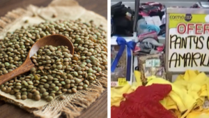 Bogotanos acuden al centro de la ciudad para adquirir tradicionales agüeros de fin de año