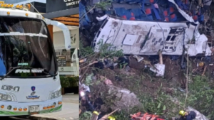 Bus accidentado en Santa Elena, Antioquia, pertenecería a la misma empresa del vehículo involucrado en tragedia de los 16 estudiantes en Remedios
