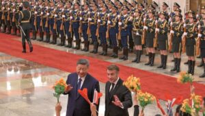 CHINA | Macron insiste a Xi para que fuerce un alto el fuego en Ucrania