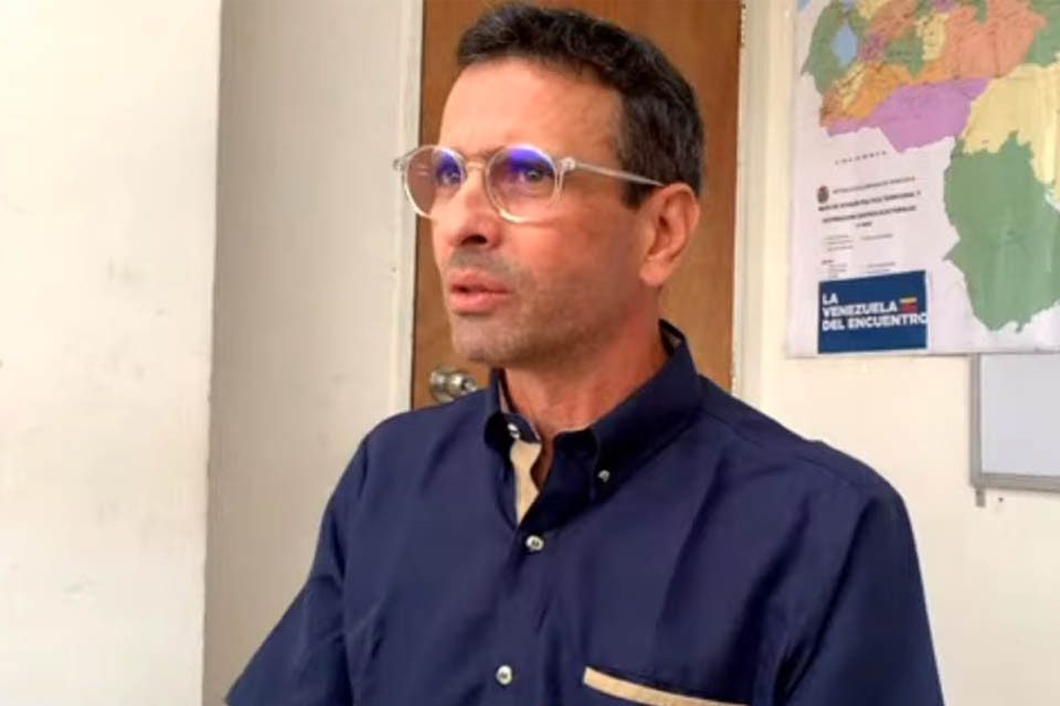 Capriles pide liberar a todos los presos políticos antes de que finalice 2025