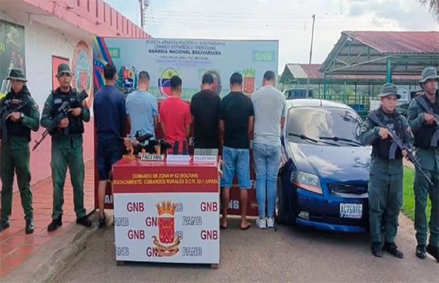 Capturan a cinco sujetos por presunta incitación al odio en Bolívar