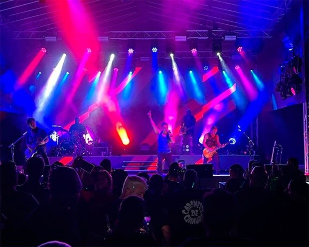 Caramelos de Cianuro encendió el rock en Maracay