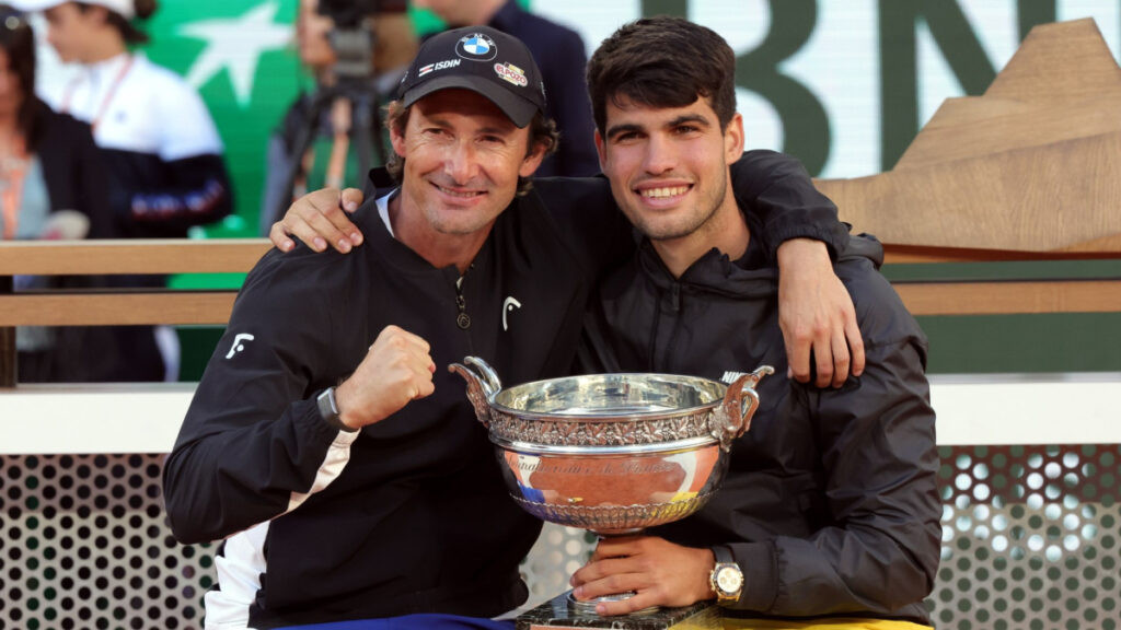 Carlos Alcaraz y Juan Carlos Ferrero separan sus caminos y Samuel López se queda como entrenador