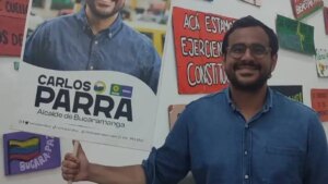 Carlos Parra, concejal de Bucaramanga, renuncia a su cargo y anuncia salto al Congreso con un movimiento contra el abuso al ciudadano