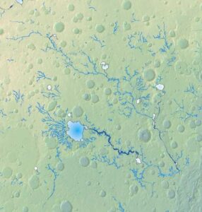 Cartografían antiguas redes de arroyos y ríos marcianos