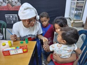 Cruz Roja Ciudad Guayana entregó juguetes en San José de Chirica