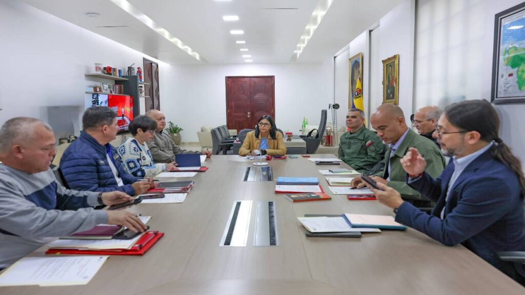 Delcy Rodríguez lideró reunión del Consejo de Vicepresidentes Sectoriales – Diario El Luchador