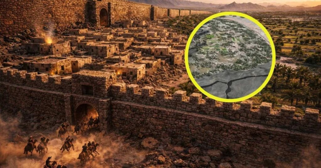 Descubren en el desierto saudí una enorme muralla de 14 km que ocultaba, en pleno oasis, una ciudad habitada desde el Neolítico