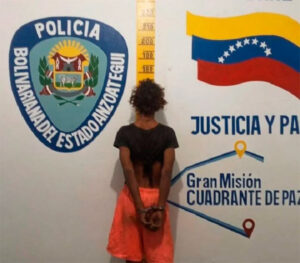 Detenido alias “La Shakira” al ser sorprendido oculto en el techo de una vivienda